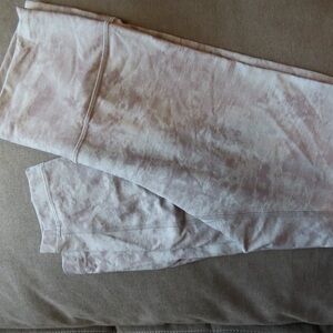 Lululemon WunderTrain Tie-Dye Leggings
